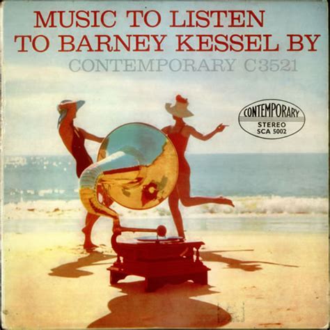 Barney Kessel Music To Listen To Barney Kessel By Uk Vinyl Lp Album Lp