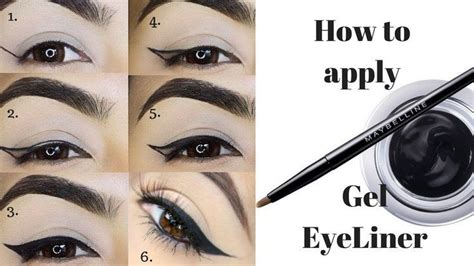 How To Apply Eye Liner Gel Eyeliner Eyeliner For Beginners Liquid