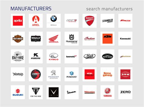 Motorcycle Brand Logos List
