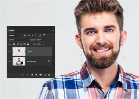 The healing tool is designed with this in mind. How to Create & Retouch Facial Hair | Photoshop Tutorial