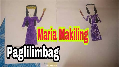 Paglilimbag Kay Maria Makiling Grade 5 Arts Youtube