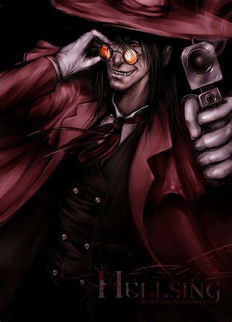 Krad Eelav On Hellsing Alucard Alucard Hellsing