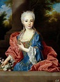 'Maria Ana Victoria of Borbon', After 1725, French School, Oil on ...