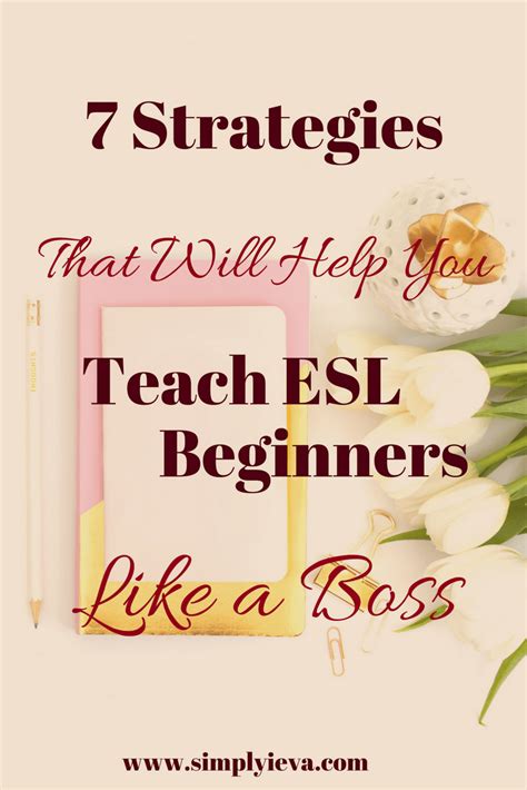 How To Teach Esl Beginners Simply Ieva Learn More
