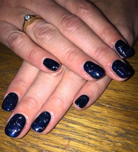 The Abyss And Glitterazzi Uv Gel Nails Gel Nails Nails