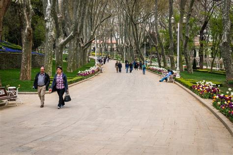 Gulhane Park In Istanbul Turkey Editorial Stock Image Image Of