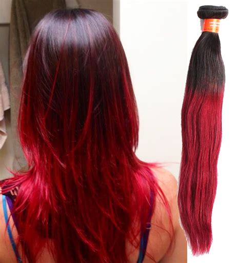 Pin By Consumer Electronic On High Quality Human Hair Extension Red