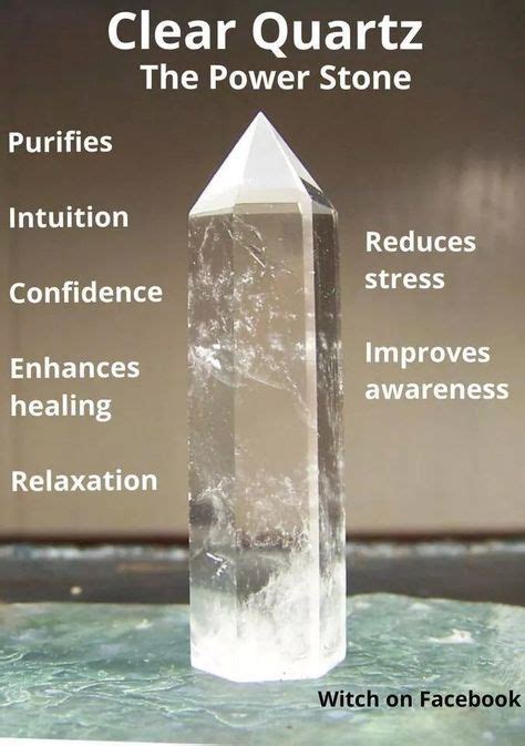 Uses Of Quartz Crystals Crystals Stones Crystals Healing Stones