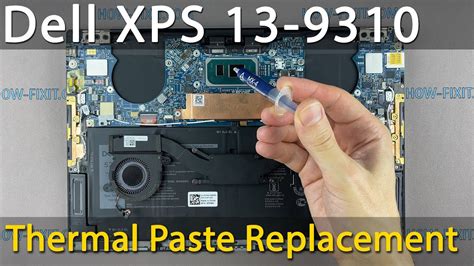 Dell Xps 13 9310 Disassembly Fan Cleaning And Thermal Paste