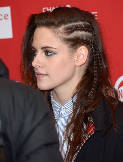 Kristen Stewart Braided Hair At Sundance Film Festival 2014 Popsugar