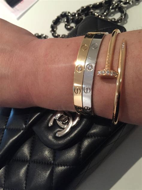 Browse cartier bracelets at harrods featuring signature bangles, as well as trinity and panthere bracelets. Cartier Inspired Bracelet (With images) | Shiny bracelets ...