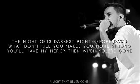 Linkin Park X Steve Aoki A Light That Never Comes Official Lyric