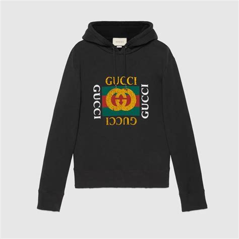 Gucci Oversize Sweatshirt With Gucci Logo Sweatshirts Gucci