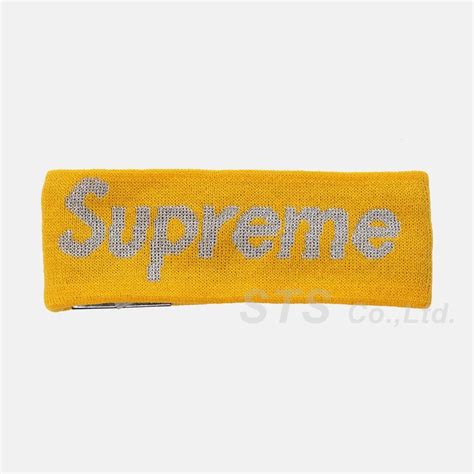 Supreme New Era Reflective Logo Headband Ugshaft