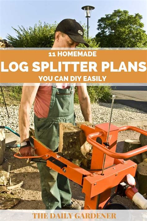 Follow the link to learn about how you can build a loading arm wood splitter for yourself. 11 Homemade Log Splitter Plans You Can DIY Easily