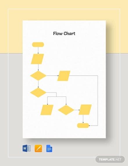 Flow Chart Template Word 13 Free Word Documents