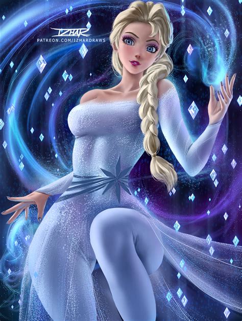 Frozen 2 Elsa By Izhardraws On Deviantart Elsa Elsa Frozen Disney Girls