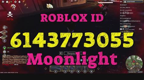 Moonlight Roblox Song Codes Youtube
