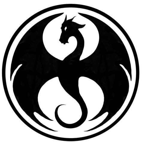 Dragon In Circle Logo Logodix