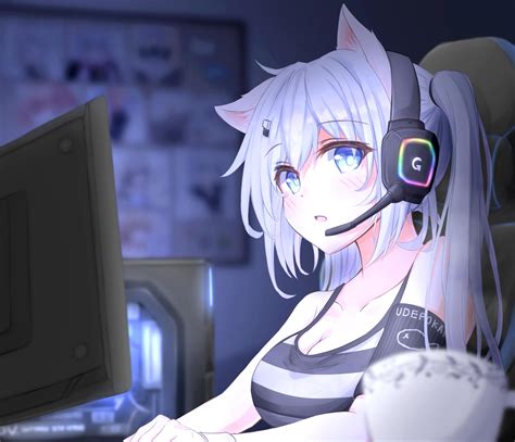 Gamer Neko Original Kemonomimi