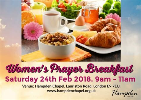 Womens Prayer Breakfast Hampden Chapel