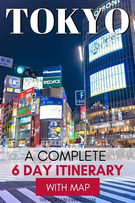 Tokyo Itinerary 6 Days Of Sightseeing And Hidden Gems Tokyo Japan