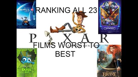 Ranking All 22 Pixar Movies From Worst To Best Youtube