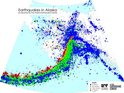 Alaskaearthquakesmap Alaska Public Media