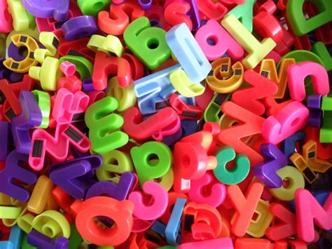 Over 200 Retro Magnetic Letters Uppercaselowercase Mixed Etsy Fun