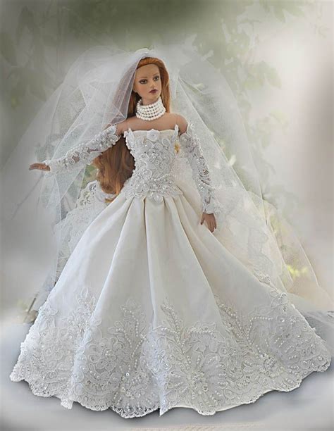 Immagine Correlata Barbie Wedding Dress Wedding Doll Barbie Gowns Barbie Dress Barbie