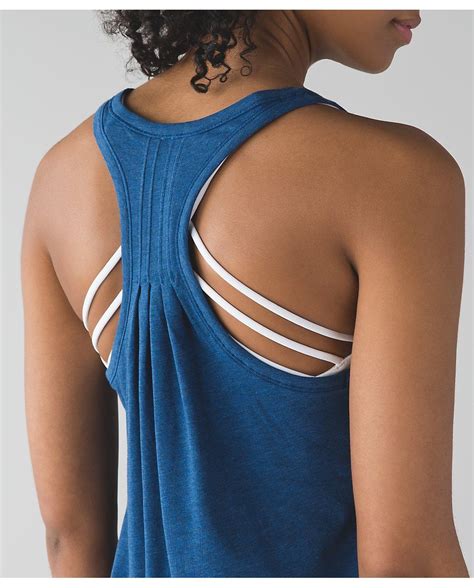 Yogi Everyday Tank Hrug 12 Heathered Rugged Blue Everyday Tank Yoga