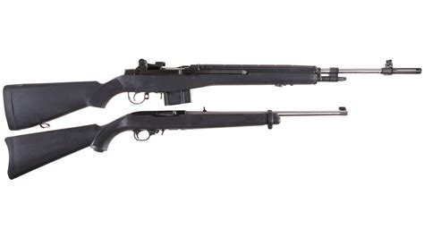 Two Semi Automatic Sporting Rifles Rock Island Auction