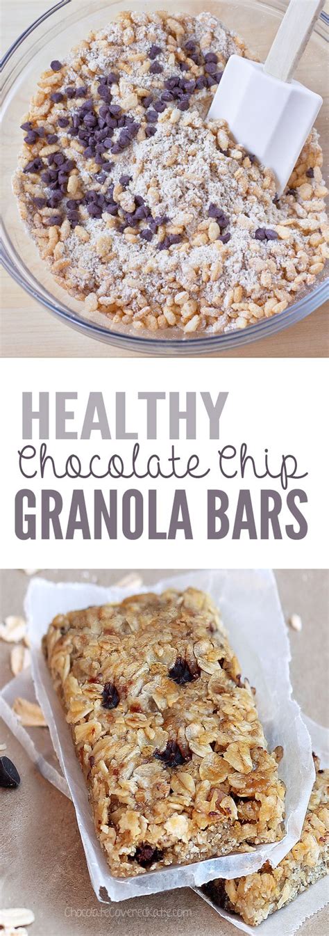Simple, delicious, boost to your morning healthy homemade granola bars. Easy-to-make, healthy granola bars - packed with rolled ...