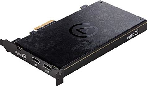 The best capture card for streaming and recording. Elgato Game Capture 4K60 Pro - 4K 60fps capture card with ultra-low latency technology for ...