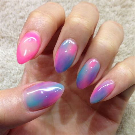 Cute Pastel Rainbow Acrylic Nails Nail Technician In Renfrewshire