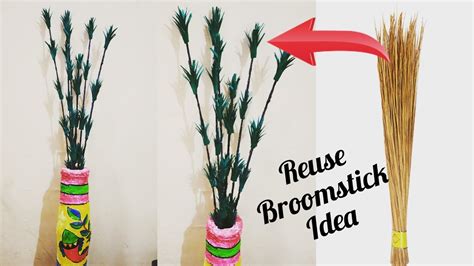 Diy Easy Broom Stick Home Decor Idea Decorative Idea Using Broom