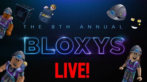 Roblox Bloxys Live 8th Annual Bloxys Roblox Live🔴 Youtube