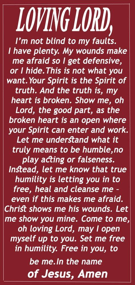 Powerful Prayer For A Humble Heart Biblequotes Inspirationalquotes