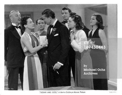 Joan Crawford And Bruce Cabot Have The Attention Of Nigel Bruce Rose Joan Crawford Joan