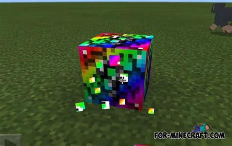 Rainbow Luckyblock Addon For Minecraft 117