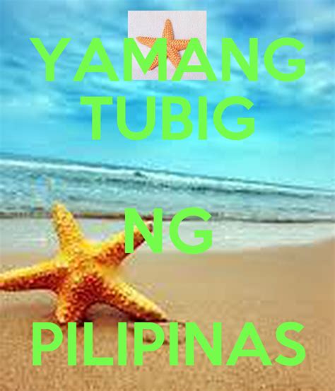 Yamang Tubig Ng Pilipinas Poster Juliana Keep Calm O Matic