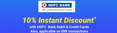 Offer is only on items added to the cart on flipkart immediately after landing from hdfc bank smartbuy. flipkart hdfc bank offer, flipkart hdfc cashback offer, hdfc offer on flipkart, flipkart hdfc ...