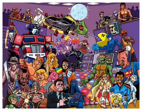 Ryan Dunlavey 80s Cartoon Character Party 80s Cartoons 80s Pop