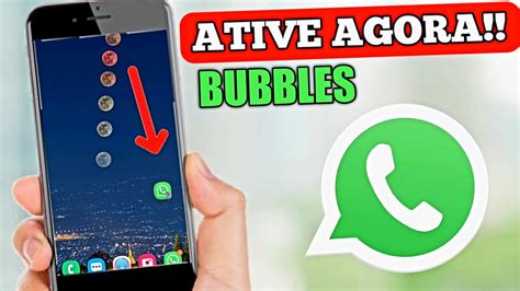 Como Ativa O Bubbles No Whatsapp 2021 Youtube