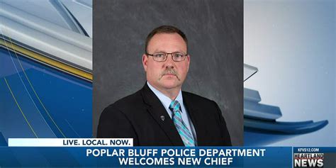 Poplar Bluff Police Department Welcomes New Chief