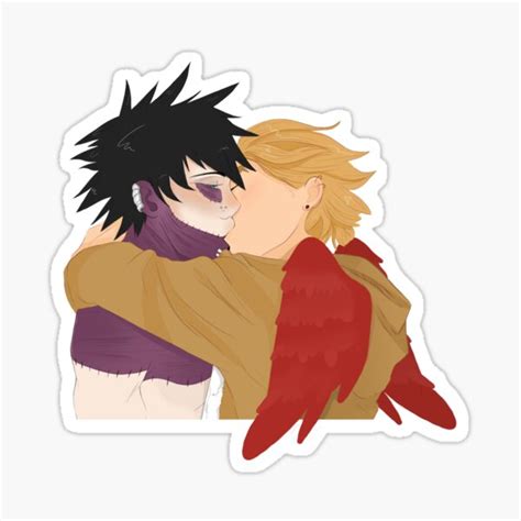 Hawks X Dabi Stickers Redbubble