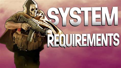 Modern Warfare 2 System Requirements Of The Beta Known