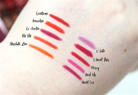 Colourpop Lippie Pencil Collection Review And Swatches All 40 Shades