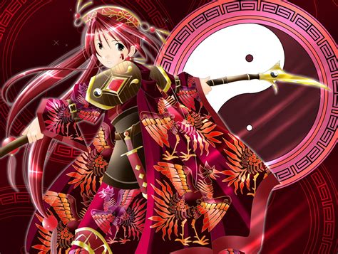 Themes for roblox game lovers. Anime Wallpaper: Red Warrior - Minitokyo