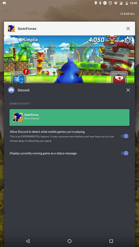 Seems The Latest Discord Alpha Update On Mobile Brought Back Game